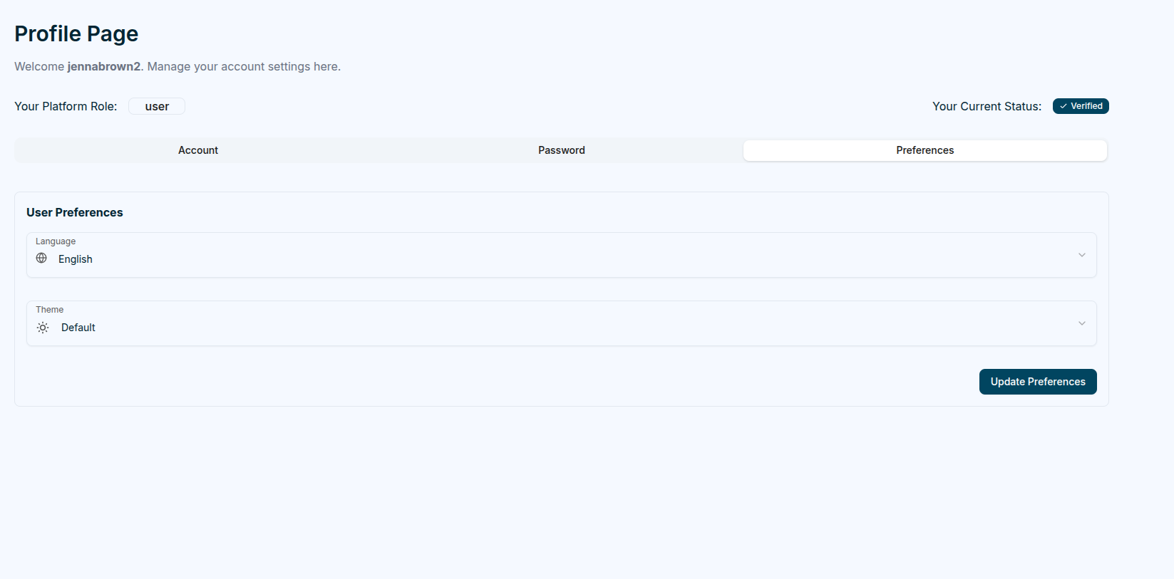 Profile Tab 3